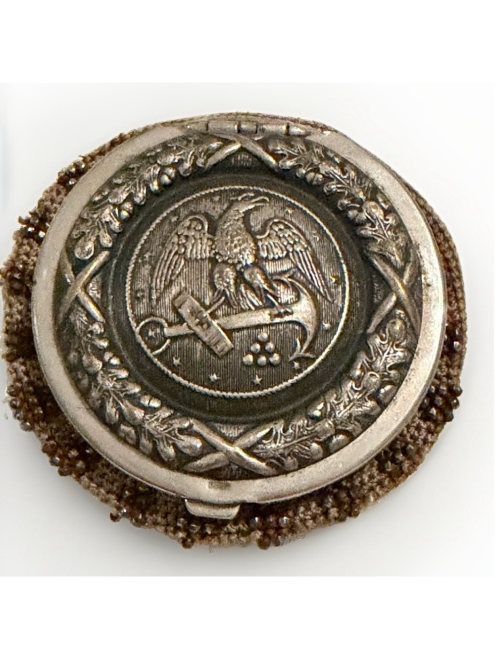 Antique Edwardian"Tam O Shanter" Style German Silver coin purse 1900’s